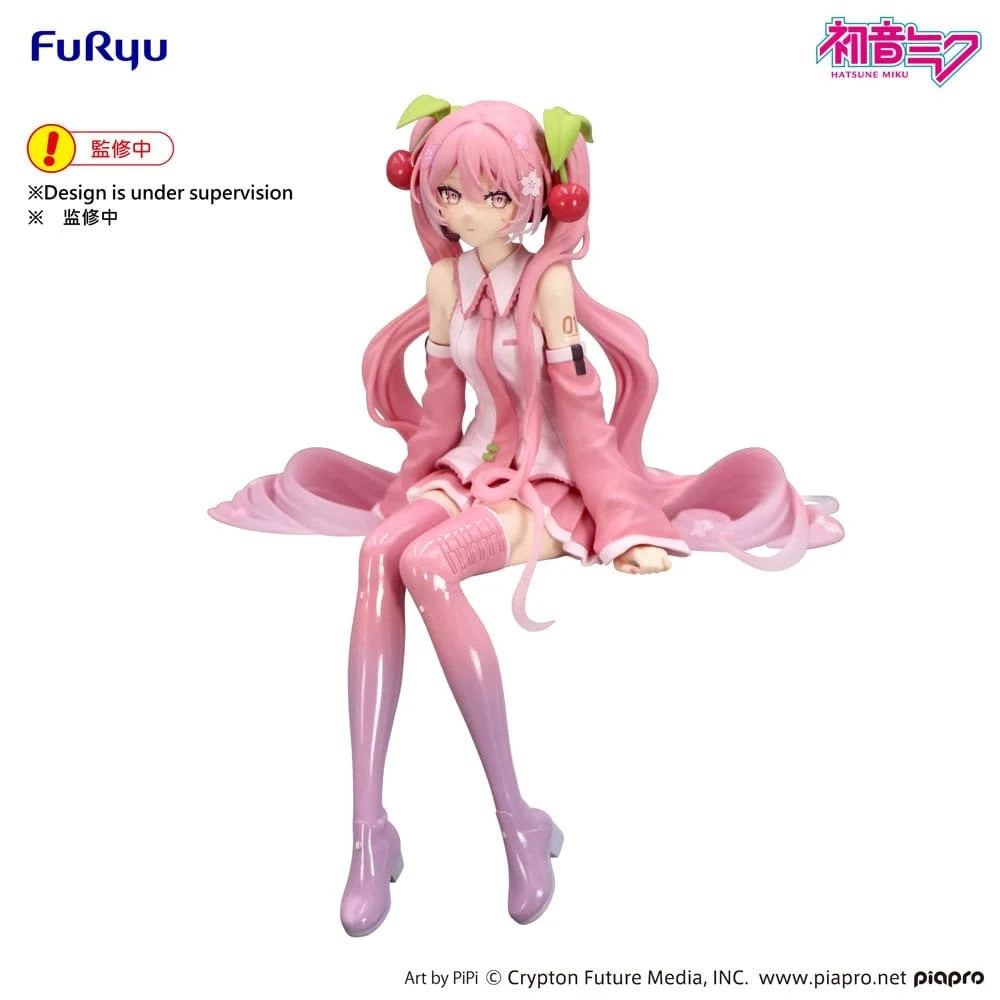 Hatsune Miku Noodle Stopper Sakura Miku 2026 Figürü – 14 cm – Ön Sipariş