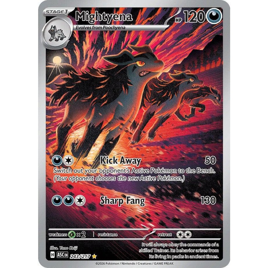 Mightyena #243/217 Ascended Heroes