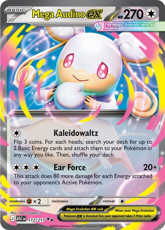 Mega Audino ex #172/217 Ascended Heroes
