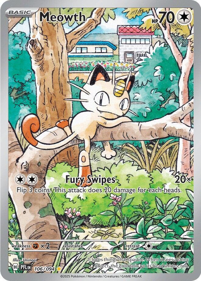 Meowth #106/094 Phantasmal Flames