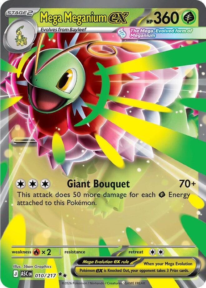 Mega Meganium ex #10/217 Ascended Heroes