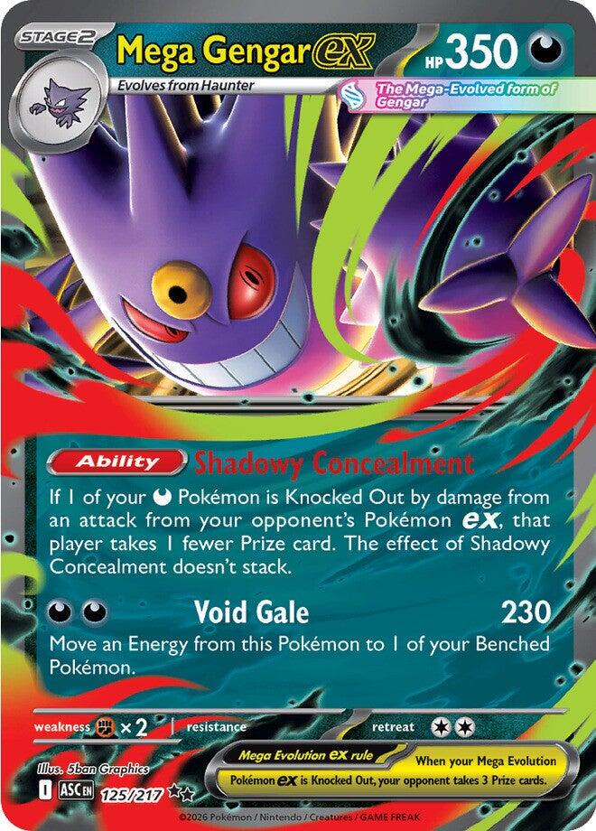 Mega Gengar ex #125/217 Ascended Heroes