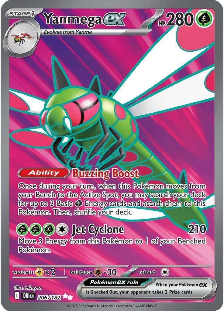 Yanmega ex #206/182