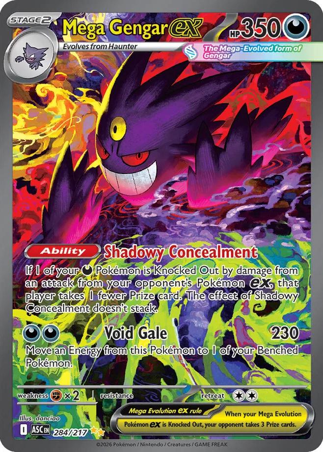 Mega Gengar ex #284/217 Ascended Heroes