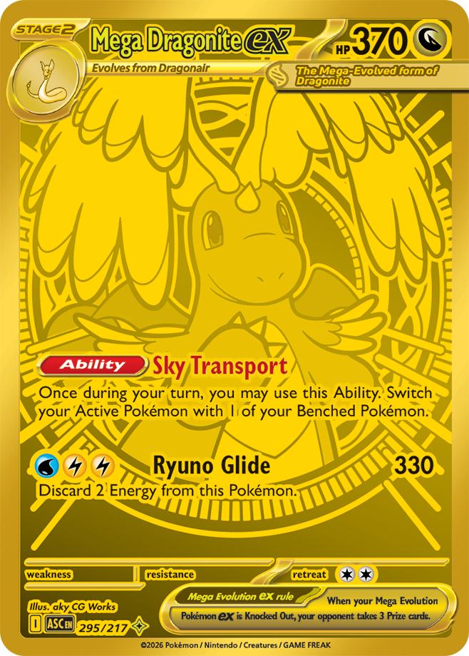 Mega Dragonite ex #295/217 Ascended Heroes