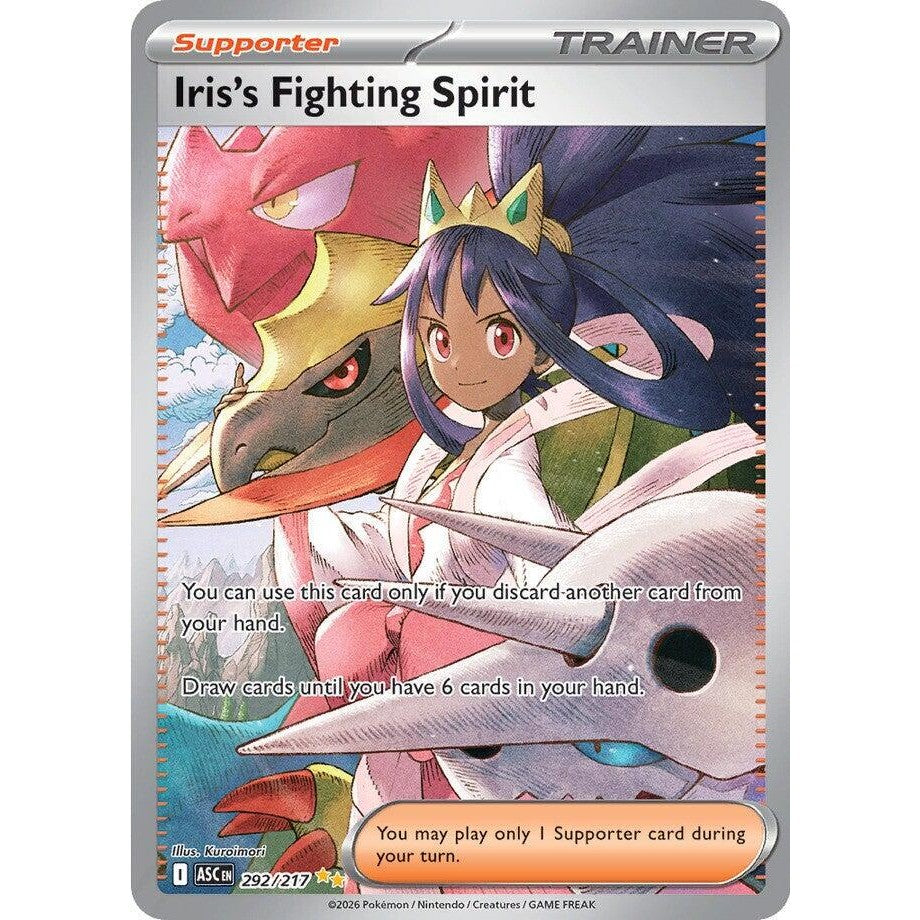 Iris's Fighting Spirit #292/217 Ascended Heroes