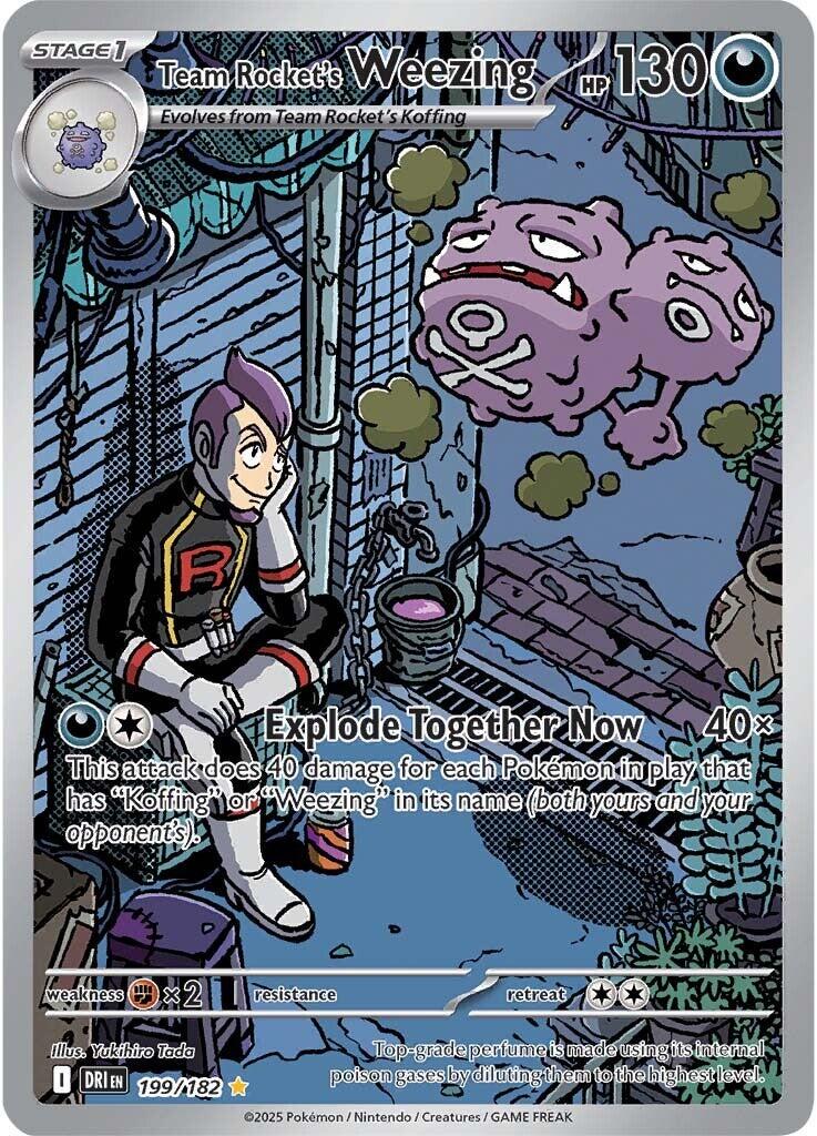 Team Rocket's Weezing #199/182