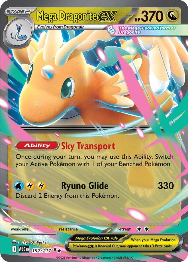 Mega Dragonite ex #152/217 Ascended Heroes