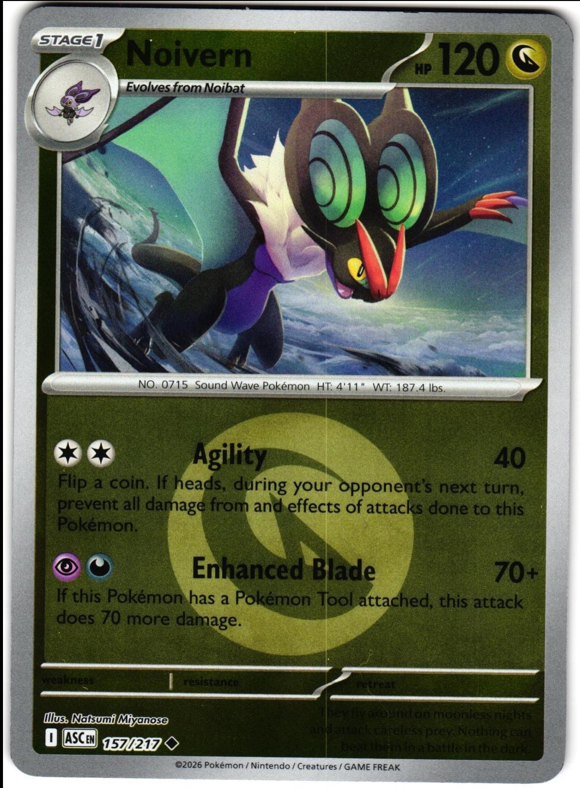 Noivern [Energy] #157/217 Ascended Heroes