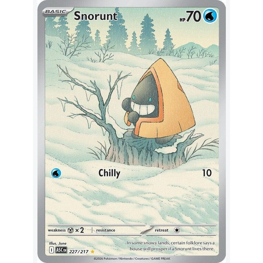 Snorunt #227/217 Ascended Heroes