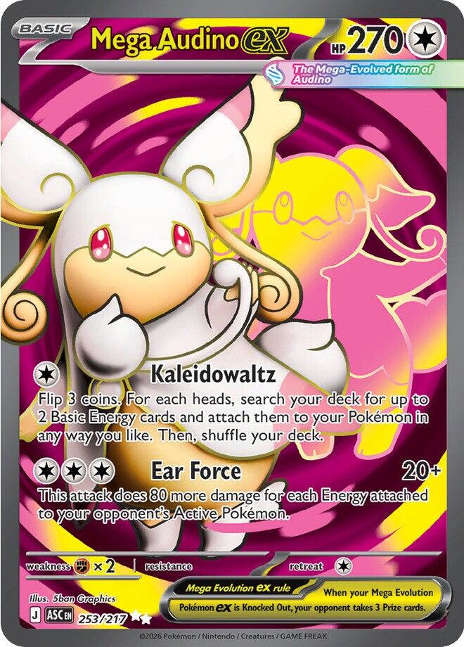 Mega Audino ex #253/217 Ascended Heroes
