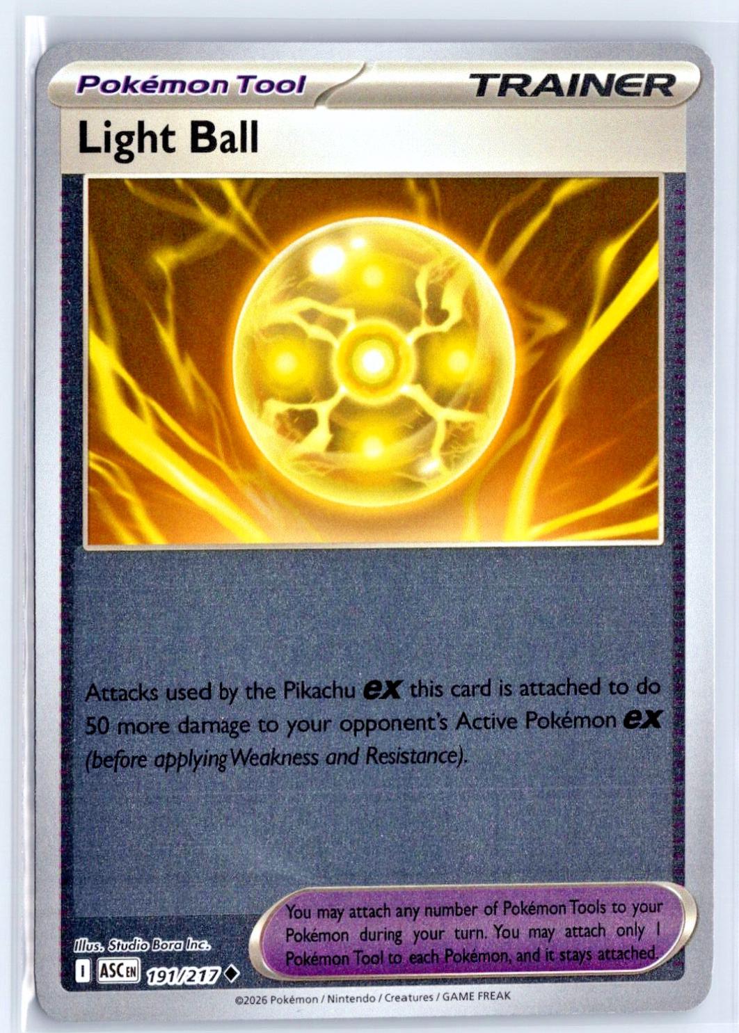 Light Ball [Reverse Holo] #191/217 Ascended Heroes