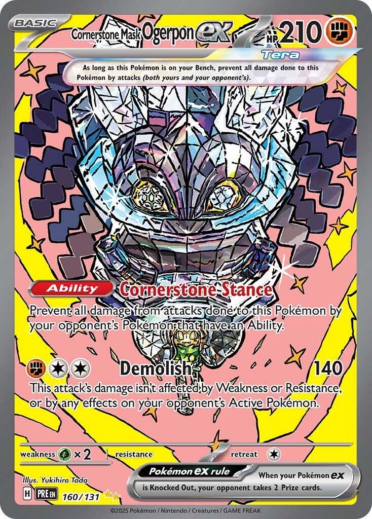 Cornerstone Mask Ogerpon ex #160/131