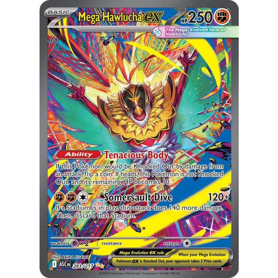 Mega Hawlucha ex #283/217 Ascended Heroes