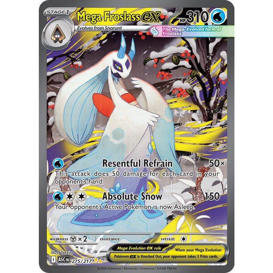 Mega Froslass ex #275/217 Ascended Heroes