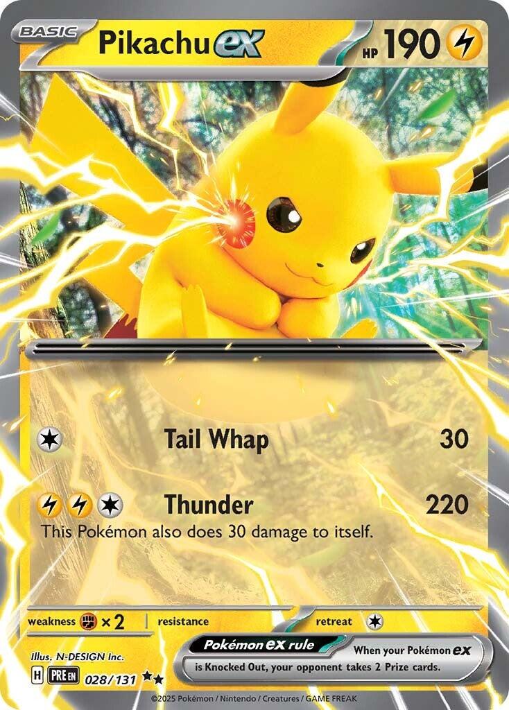 Pikachu ex #28/131