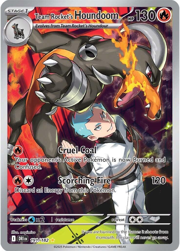 Team Rocket's Houndoom #191/182