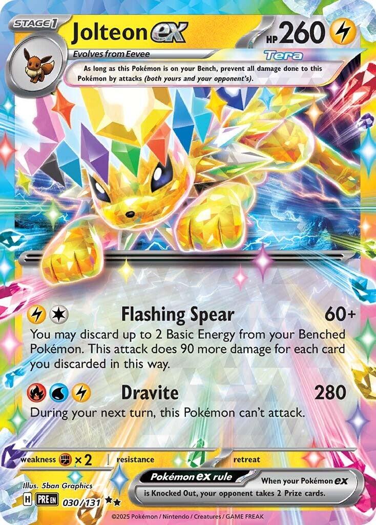 Jolteon ex #30/131