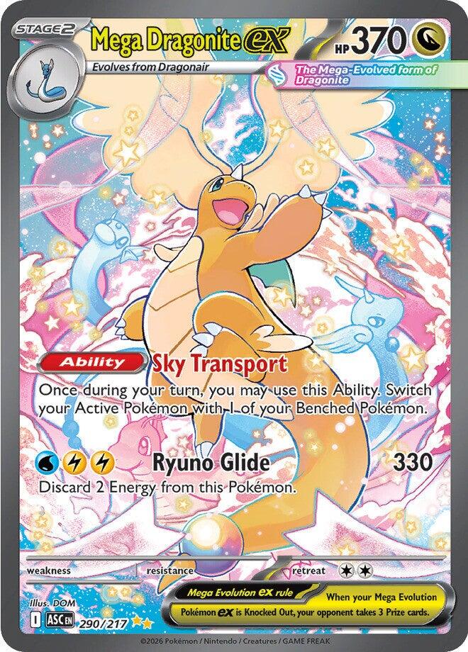 Mega Dragonite ex #290/217 Ascended Heroes