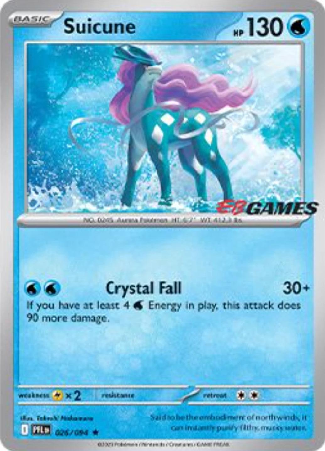 Suicune #26/094 Phantasmal Flames