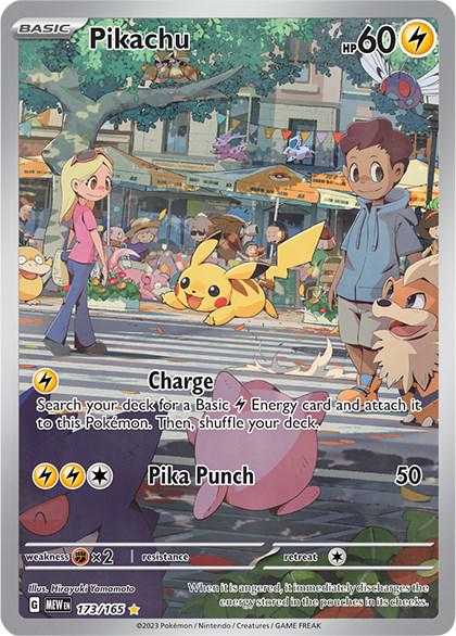 Pikachu #173/165