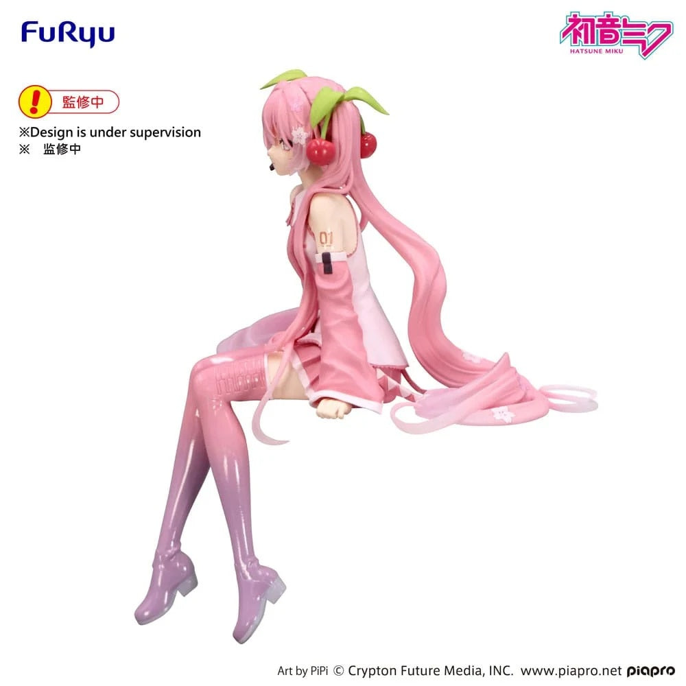 Hatsune Miku Noodle Stopper Sakura Miku 2026 Figürü – 14 cm – Ön Sipariş
