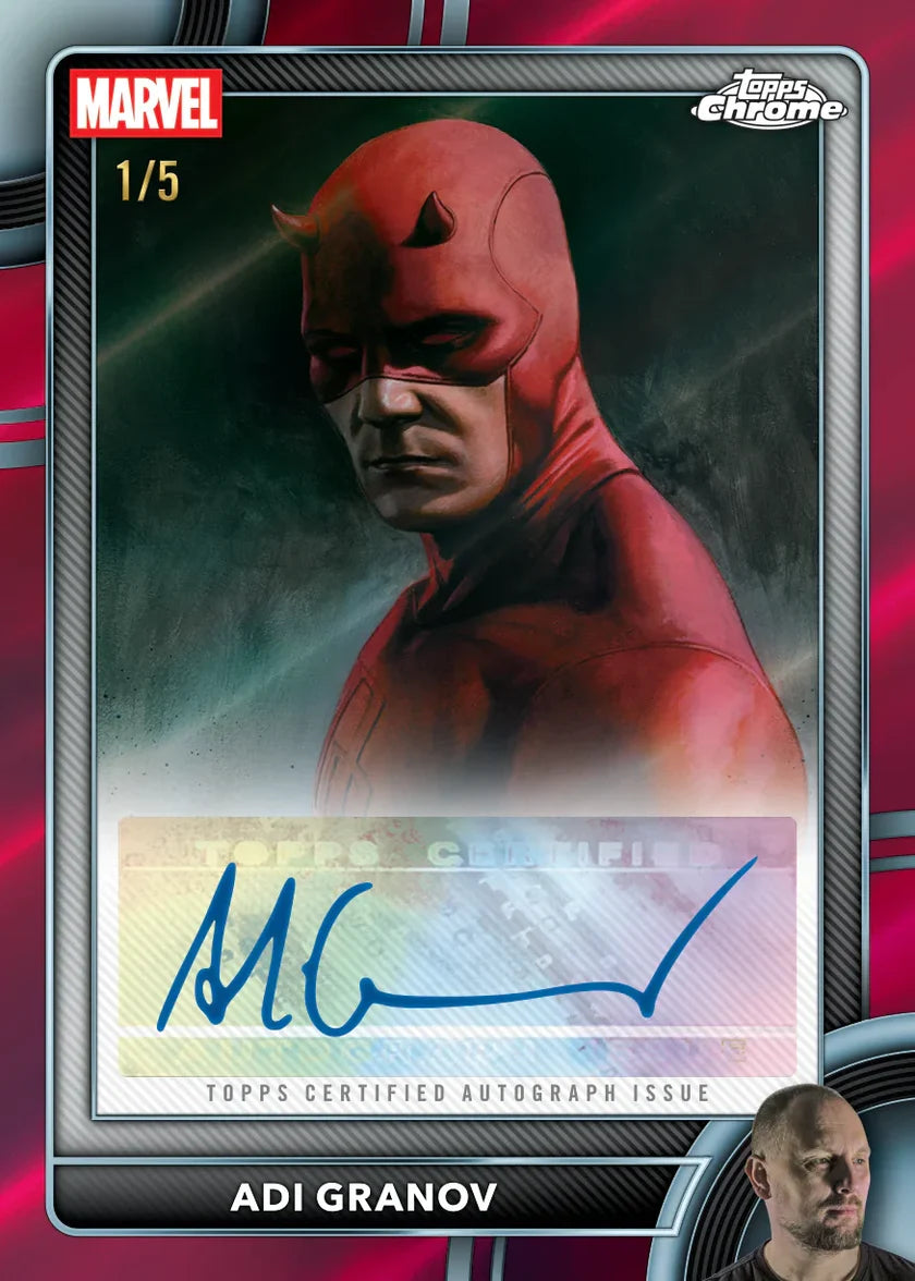 2026 Topps Chrome Marvel Comics Mega Box