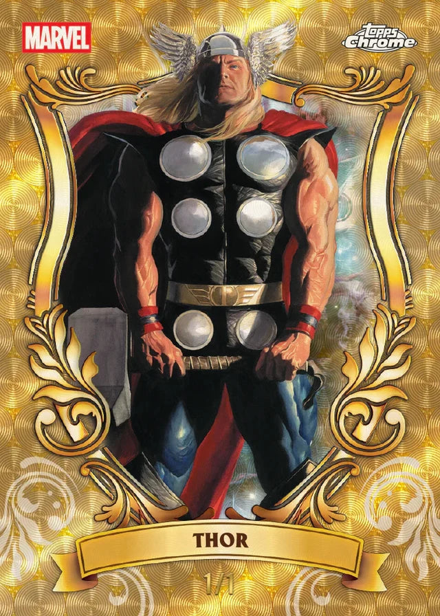 2026 Topps Chrome Marvel Comics Mega Box