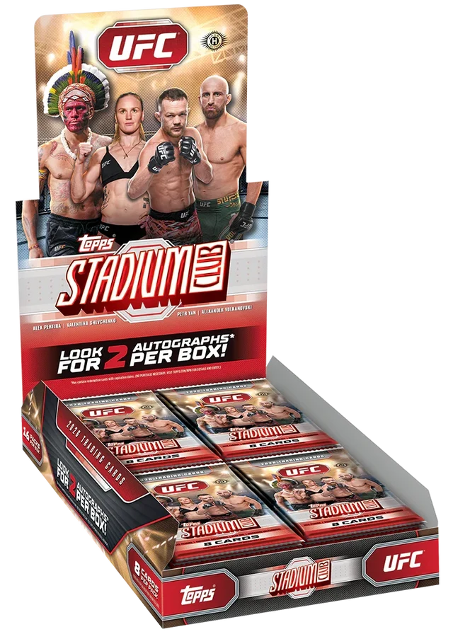 2026 Topps UFC Stadium Club Hobby Box