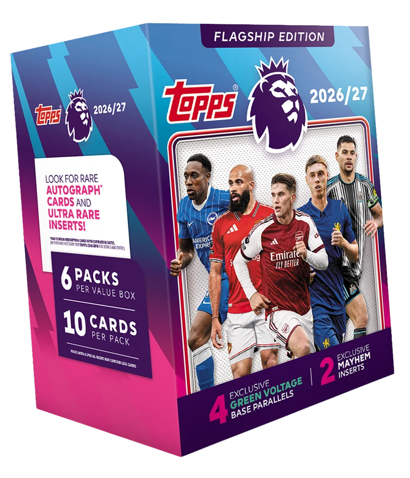 2026-27 Topps Premier League Value Box