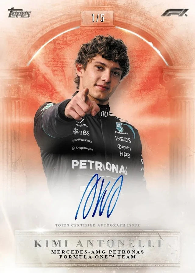 2026 Topps Formula 1 Eccellenza Hobby Box