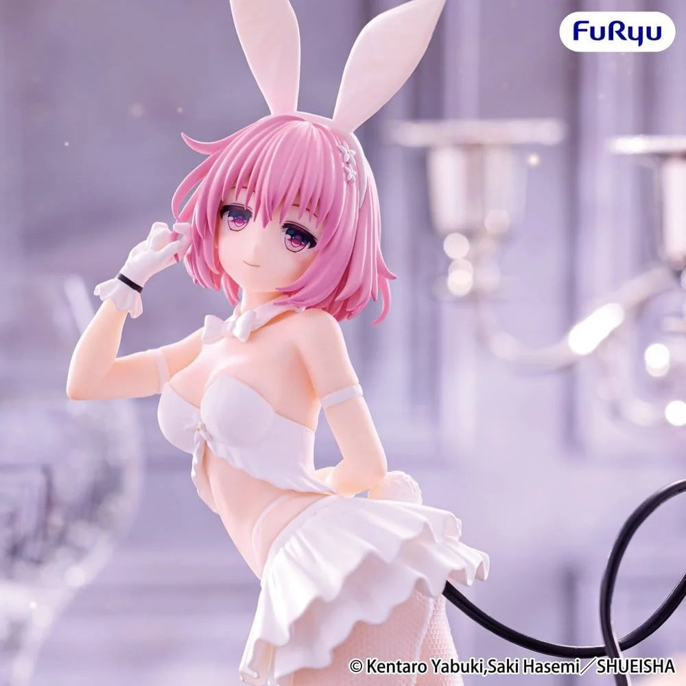To Love-Ru Darkness BiCute Bunnies Momo Belia Deviluke White Color Ver. Figürü – 27 cm – Ön Sipariş
