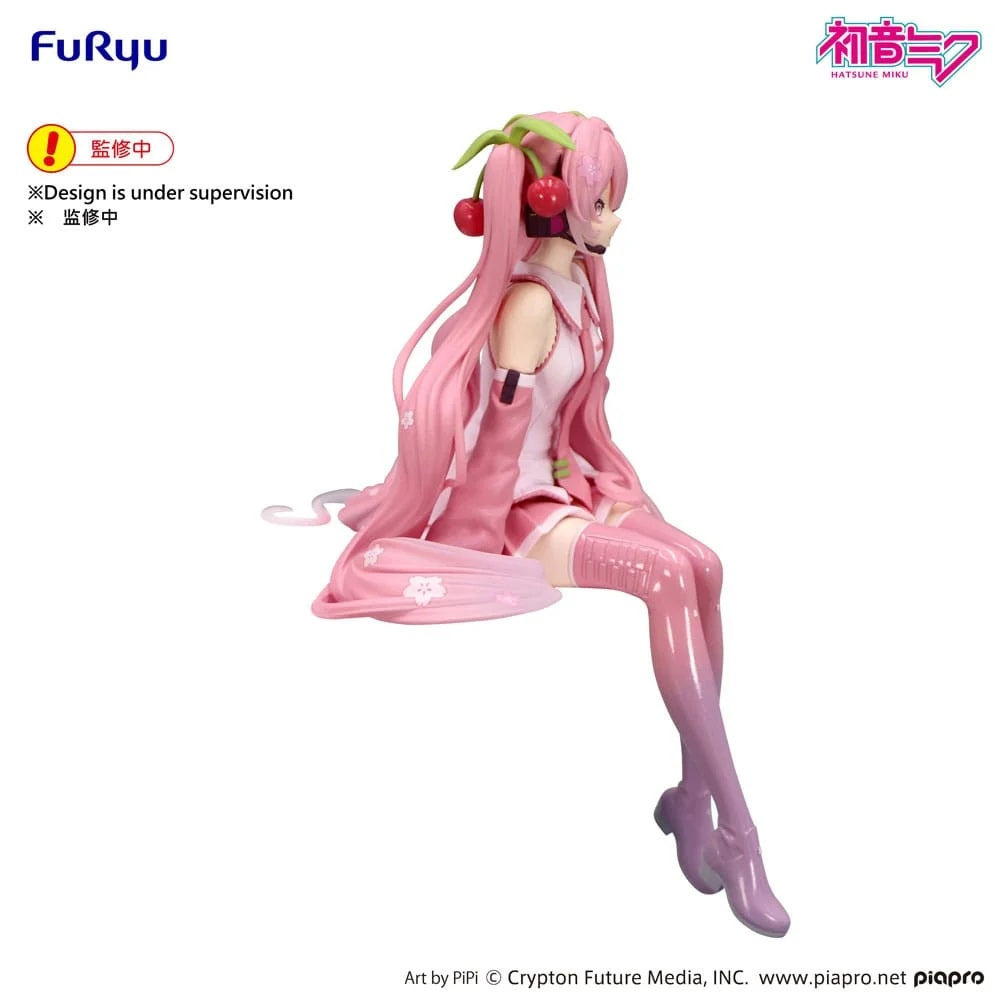 Hatsune Miku Noodle Stopper Sakura Miku 2026 Figürü – 14 cm – Ön Sipariş