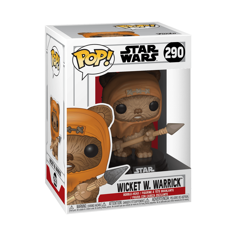 Star Wars Funko POP! Wicket W. Warrick Ewok #290 Figürü