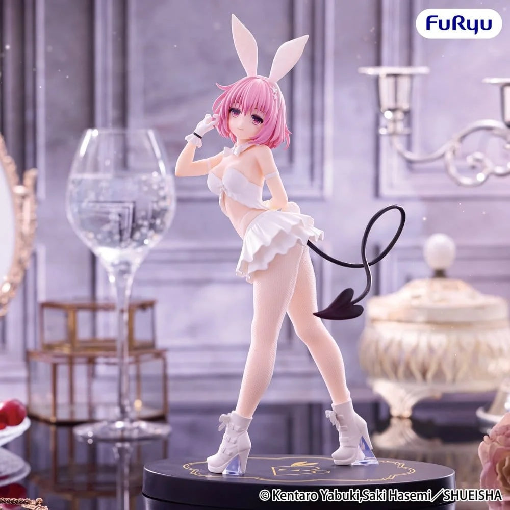 To Love-Ru Darkness BiCute Bunnies Momo Belia Deviluke White Color Ver. Figürü – 27 cm – Ön Sipariş