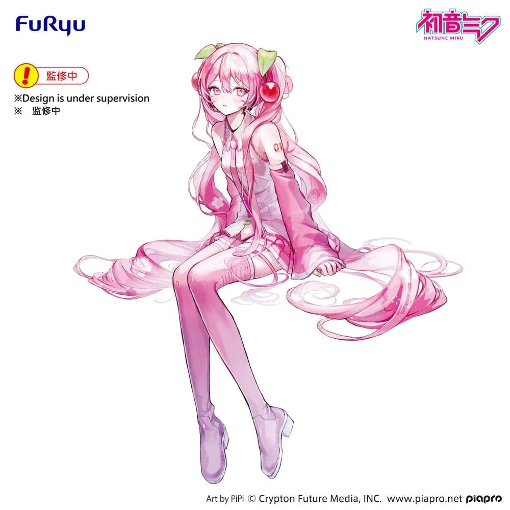 Hatsune Miku Noodle Stopper Sakura Miku 2026 Figürü – 14 cm – Ön Sipariş