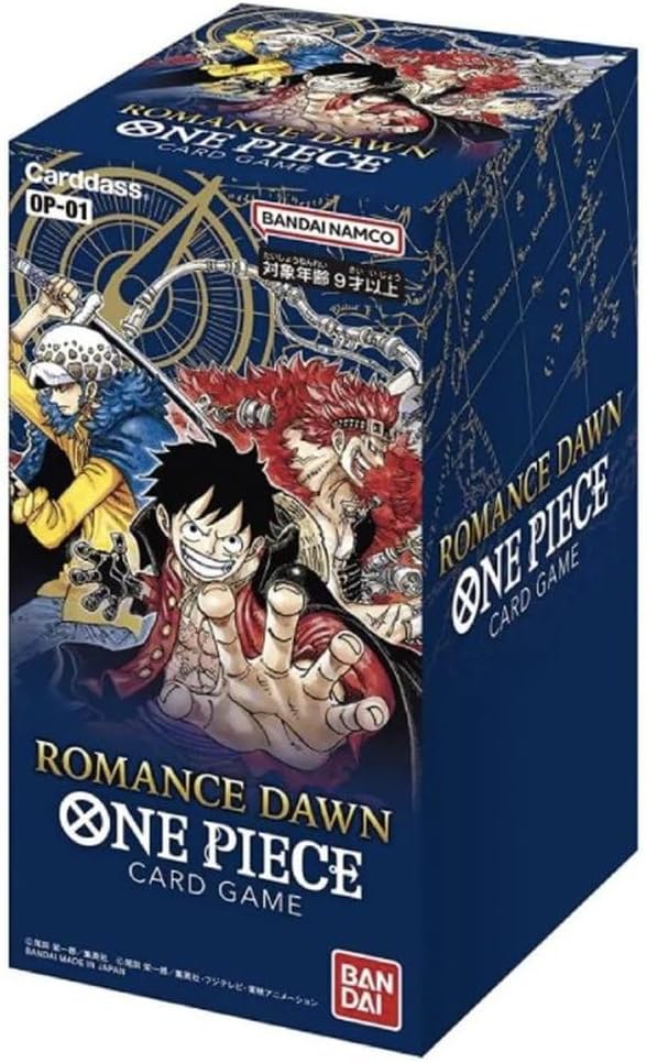 One Piece OP-01 Romance Dawn Booster Box Japonca