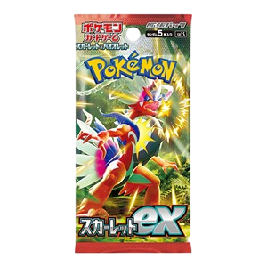 Pokemon Japonca Scarlet ex Booster Pack
