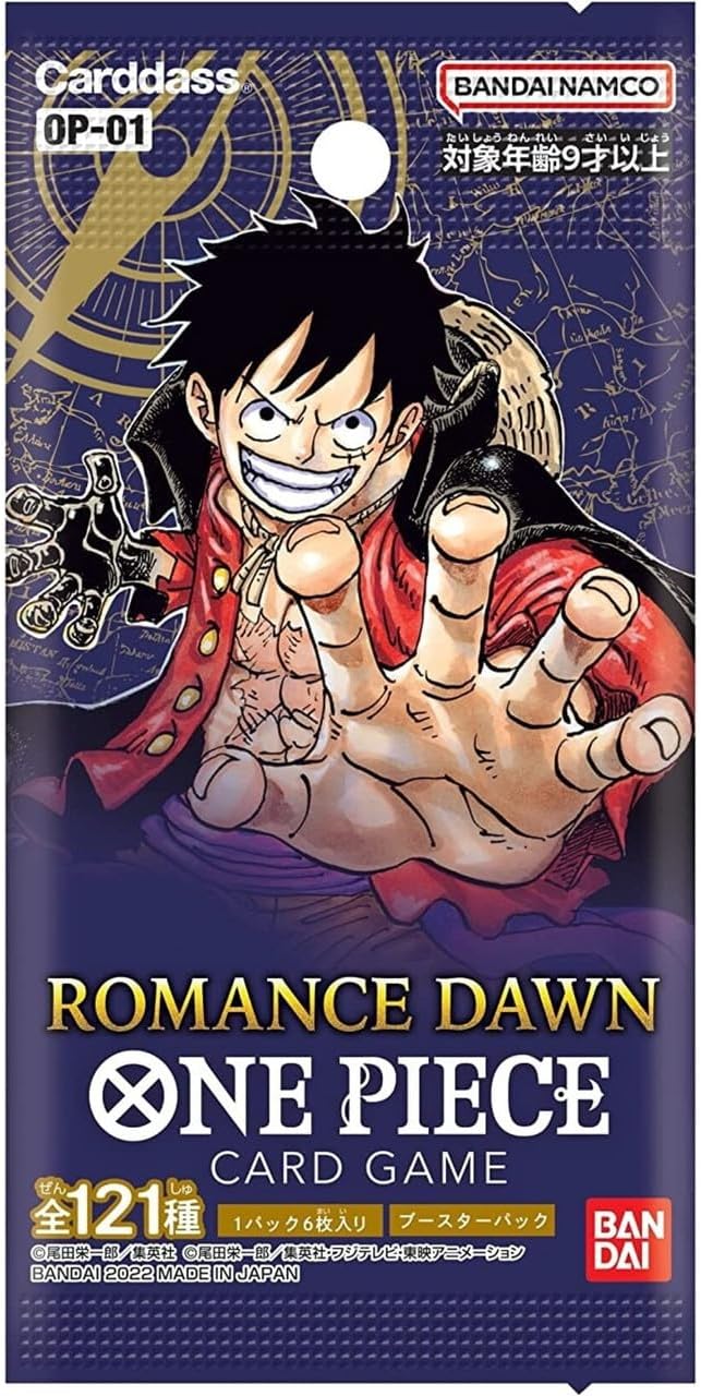 One Piece OP-01 Romance Dawn Booster Box Japonca