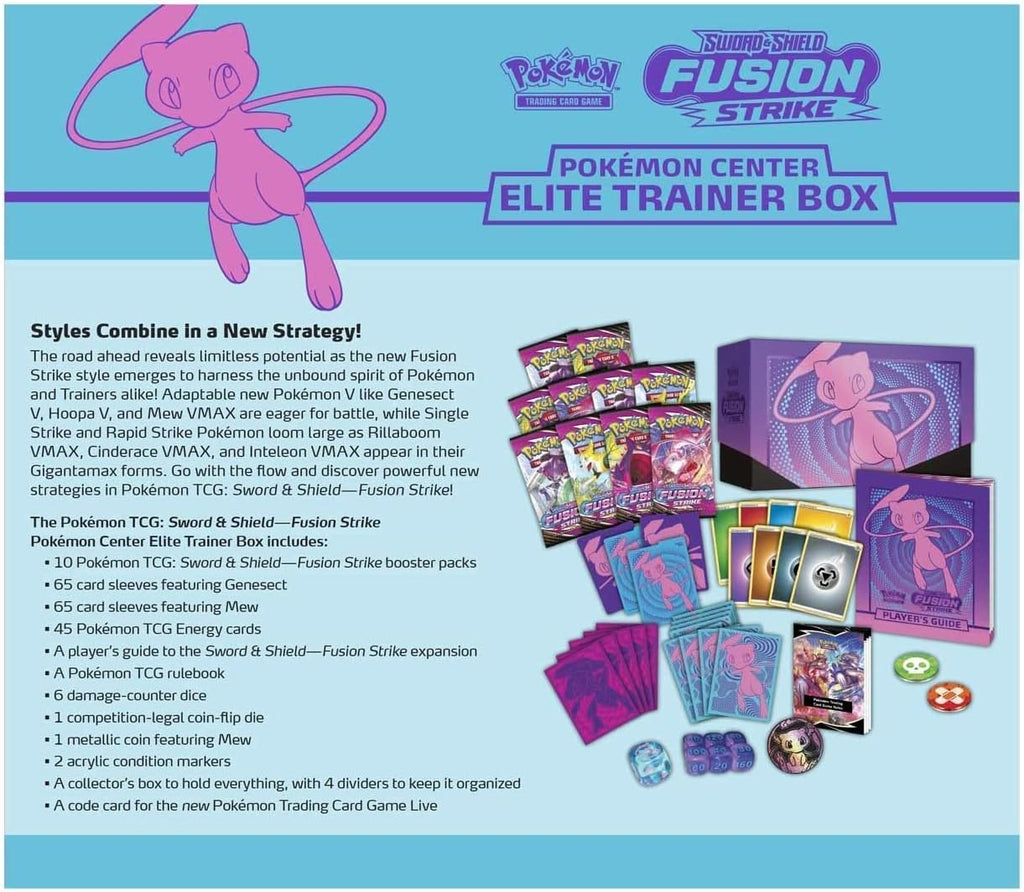 Sword & Shield Fusion Strike Elite Trainer Box