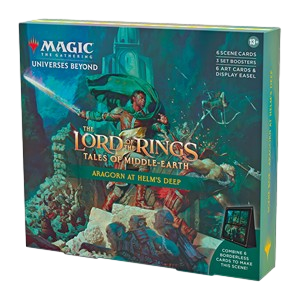 Magic: The Gathering The Lord of the Rings: Tales of Middle-earth Scene Box – Aragorn at Helm's Deep
