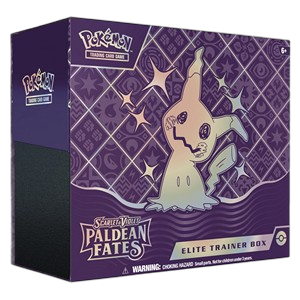 Scarlet & Violet Paldean Fates Elite Trainer Box