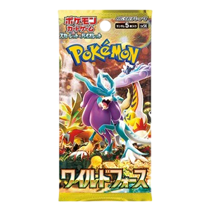 Pokemon Japonca Wild Force Booster Pack