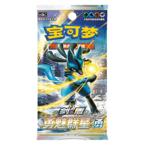 Pokemon Chinese Brave Stars Brave Booster Pack