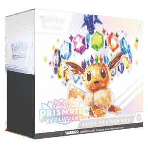 Scarlet & Purple Prismatic Evolutions Elite Trainer Box