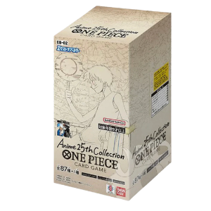 One Piece EB-02 Anime 25th Collection Booster Box Japonca