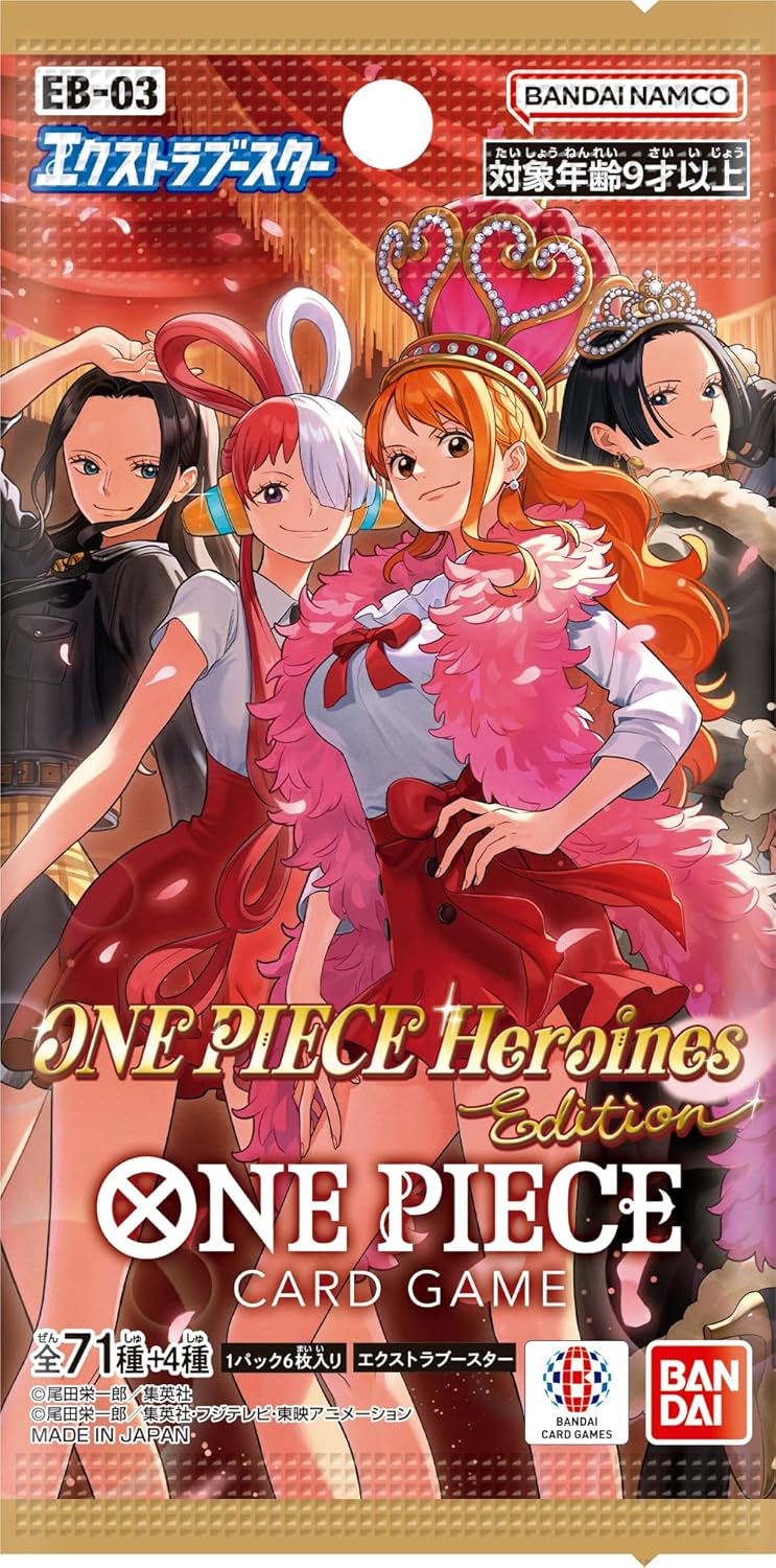 One Piece EB-03 Heroines Edition Booster Box Japonca