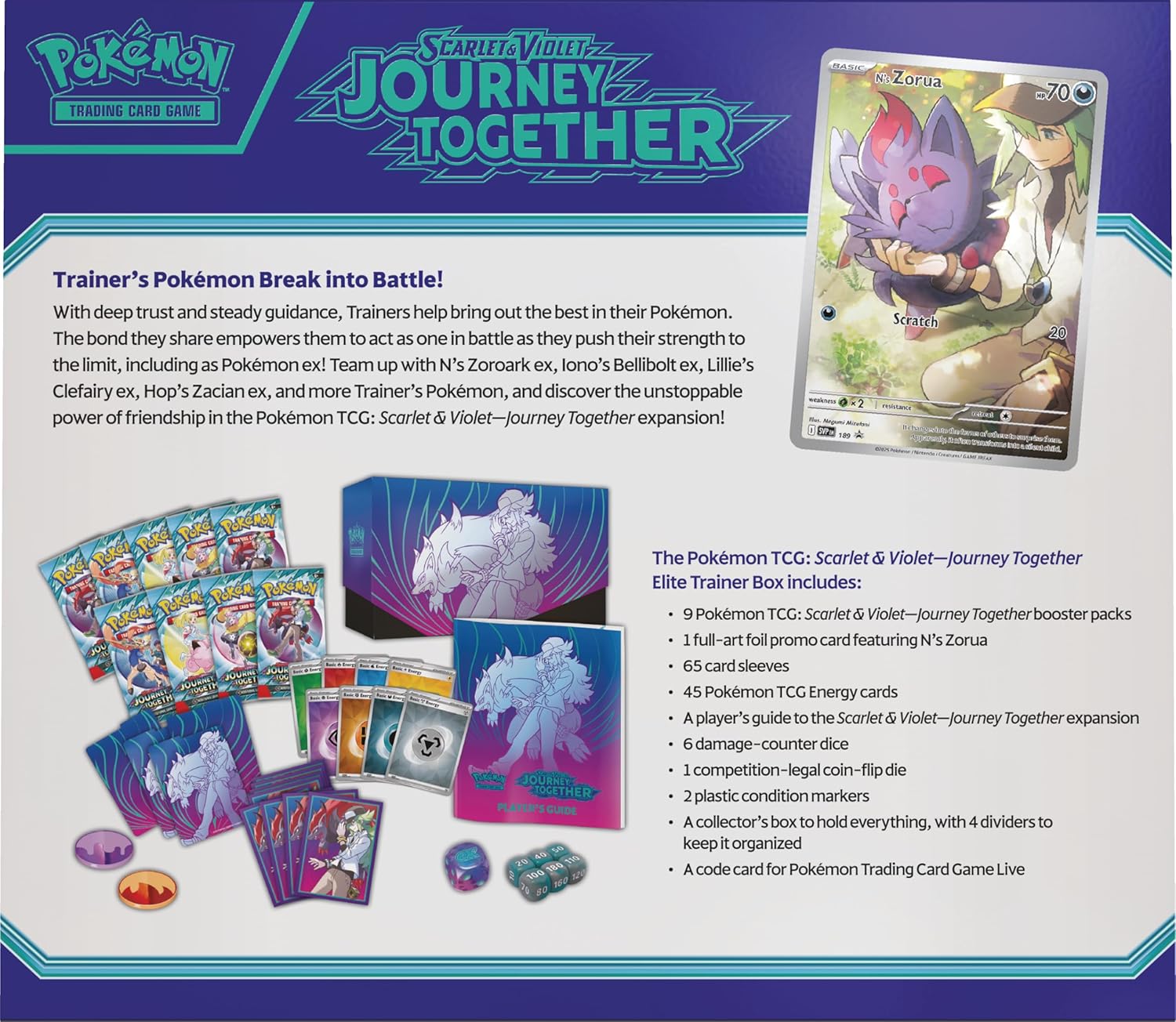 Scarlet & Violet Journey Together Elite Trainer Box