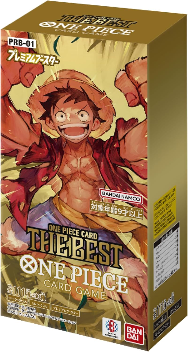 One Piece PRB-01 The Best Booster Box Vol.1 Japonca