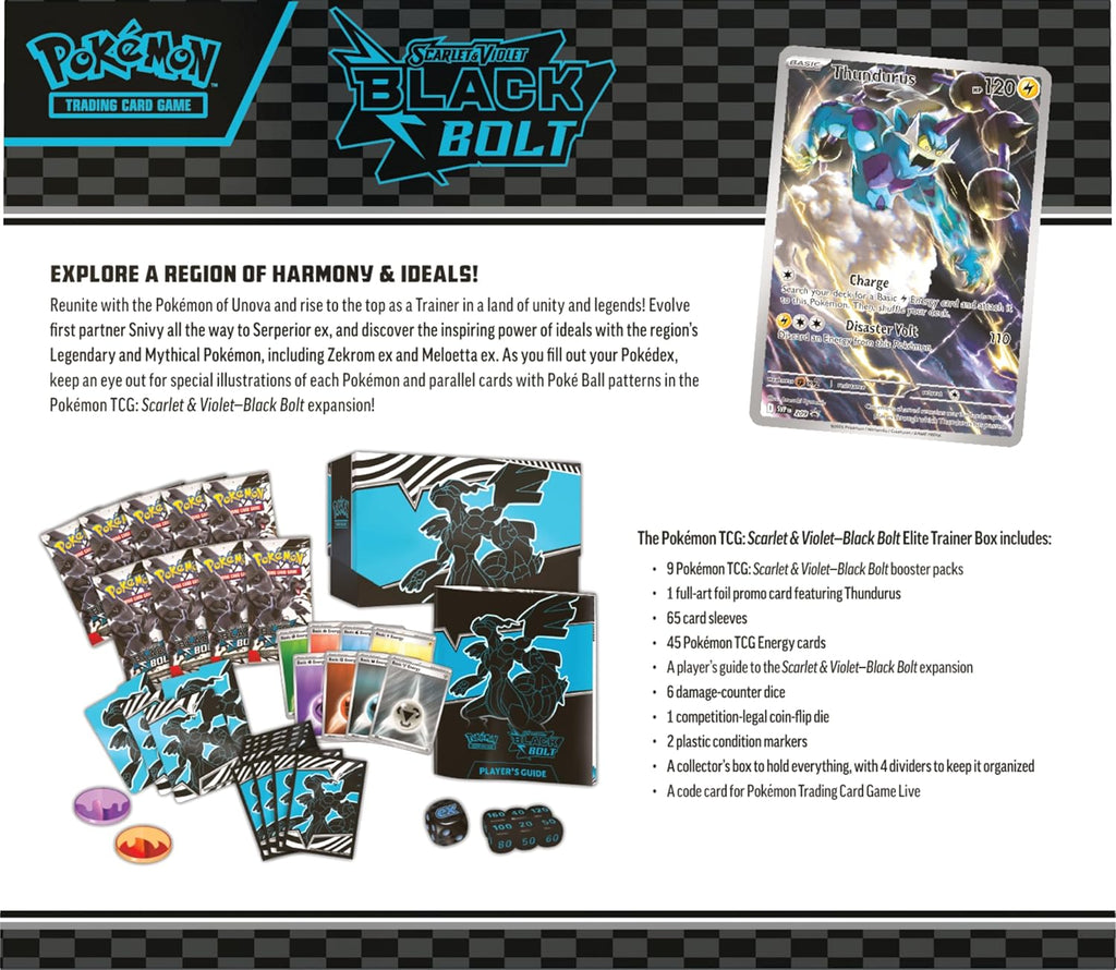 Scarlet & Violet Black Bolt Elite Trainer Box